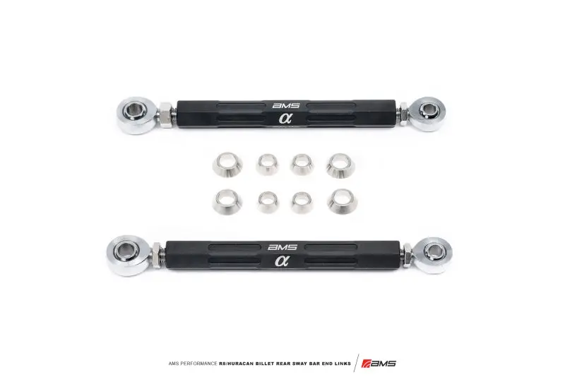 Ams Performance Audi R8 / Lamborghini Huracan Billet Rear Sway Bar End Links 1