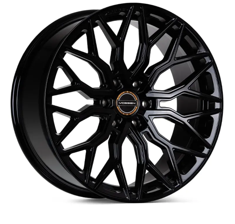 Vossen Hf6-3 24X10 / 6X139.7 / Et25 / Deep Face / 106.1 - Gloss Black Wheel 1