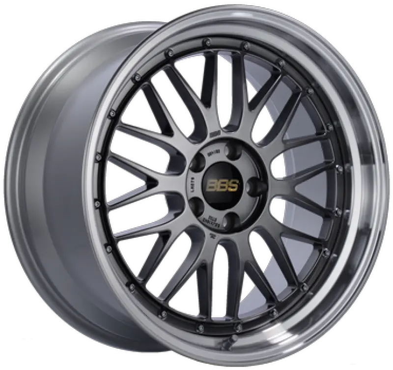 Bbs Lm 18X10 - 5X114.3 Et20 - Pfs - Diamond Black W/Diamond Cut Machined Lip 1