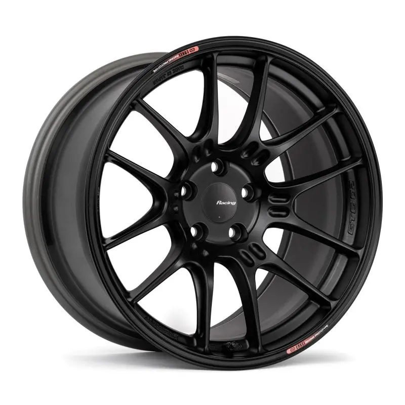 Enkei Gtc02 18X10.5 5X112 35Mm Offset 66.5Mm Bore Matte Black Wheel 1