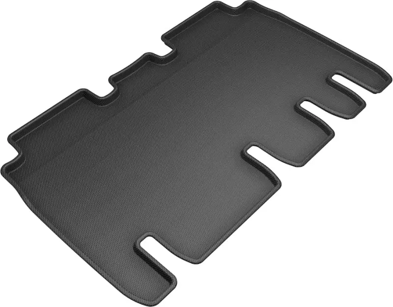 3D Maxpider 2016-2020 Tesla Model X Kagu 2Nd Row Floormats - Black 1