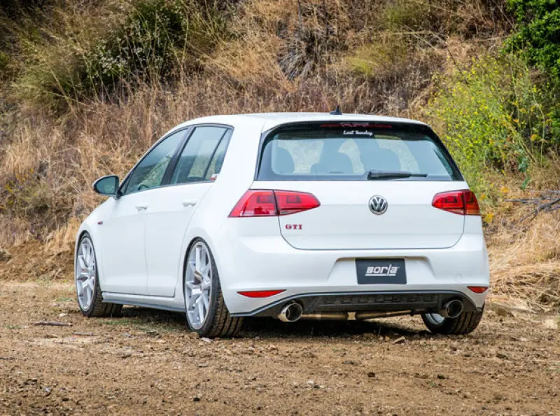 Borla 15-17 Volkswagen Gti (Mk7) 2.0T At/Mt Ss S-Type Catback Exhaust W/Stainless Brushed Tips 2