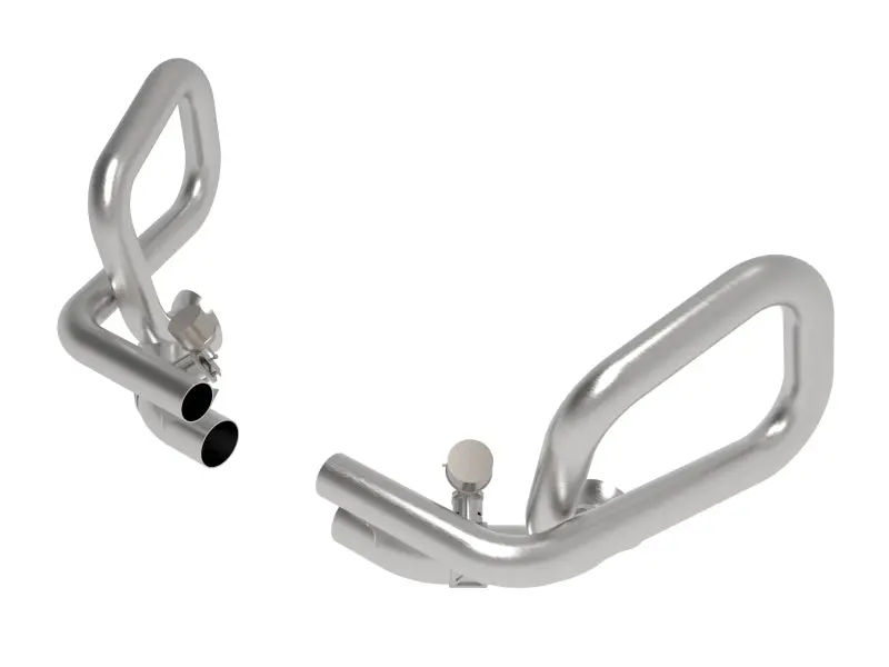 Afe 14-19 Porsche 911 H6-3.8/4.0L Gt3 Mach Force-Xp 304 Stainless Steel Primary Muffler Delete Pipe 1