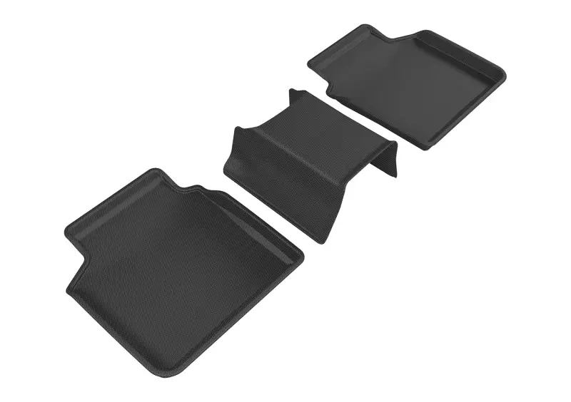 3D Maxpider 2016-2020 Bmw 7 Series Kagu 2Nd Row Floormats - Black 1