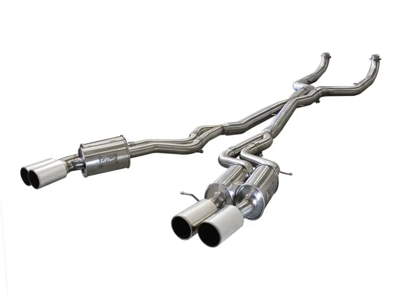 Afe Machforce Xp Exhaust 304Ss Cat-Back W/ Polished Tips 12-13 Bmw M5 (F10) V8 4.4L (Tt) 1