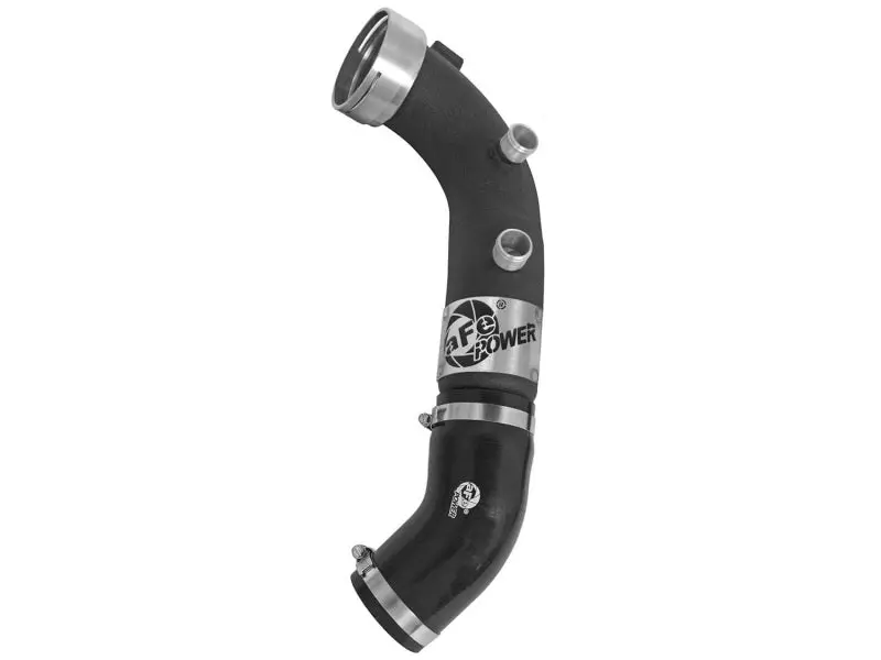 Afe Bladerunner 3In Black Intercooler Tube Cold Side W/ Couplings & Clamps 07-10 Bmw 335I 3.0L (Tt) 1