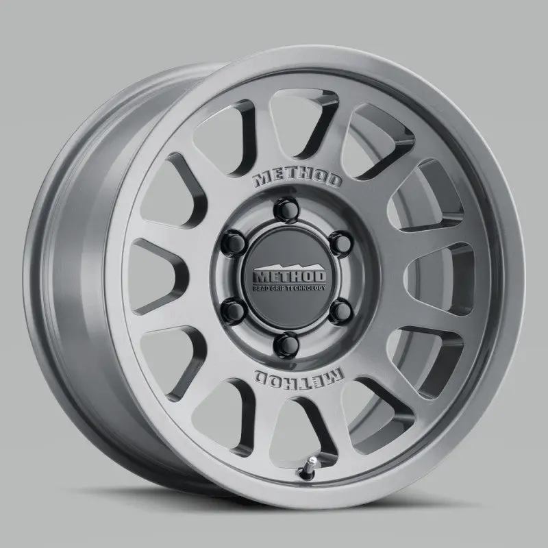Method Mr703 16X8 0Mm Offset 6X5.5 106.25Mm Cb Gloss Titanium Wheel 1