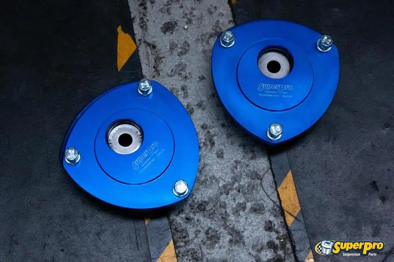 Superpro 2015 Audi A3 Quattro Premium Front Upper Fixed Camber Offset Strut Mount Set 1