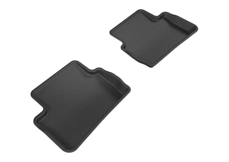 3D Maxpider 20152019 Mercedes-Benz Cla-Class/Gla-Class X177/X156 Kagu 2Nd Row Floormats - Black 1