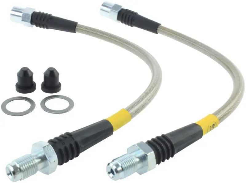 Stoptech 12-13 Bmw 335I Ss Rear Brake Lines 1