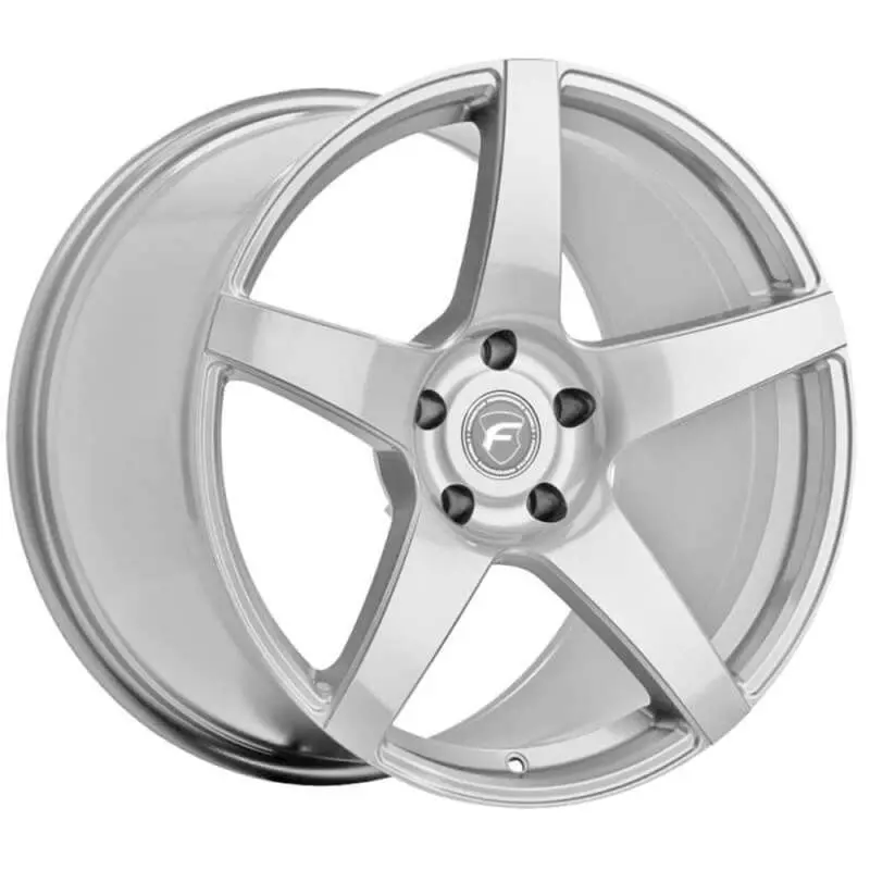 Forgestar Cf5 19X10 / 5X114.3 Bp / Et42 / 7.1In Bs Gloss Silver Wheel 1