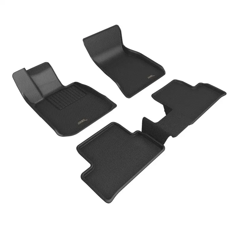 3D Maxpider 22-23 Bmw I4 (G2 6) R1 R2 Floor Mat - Kagu Black 1