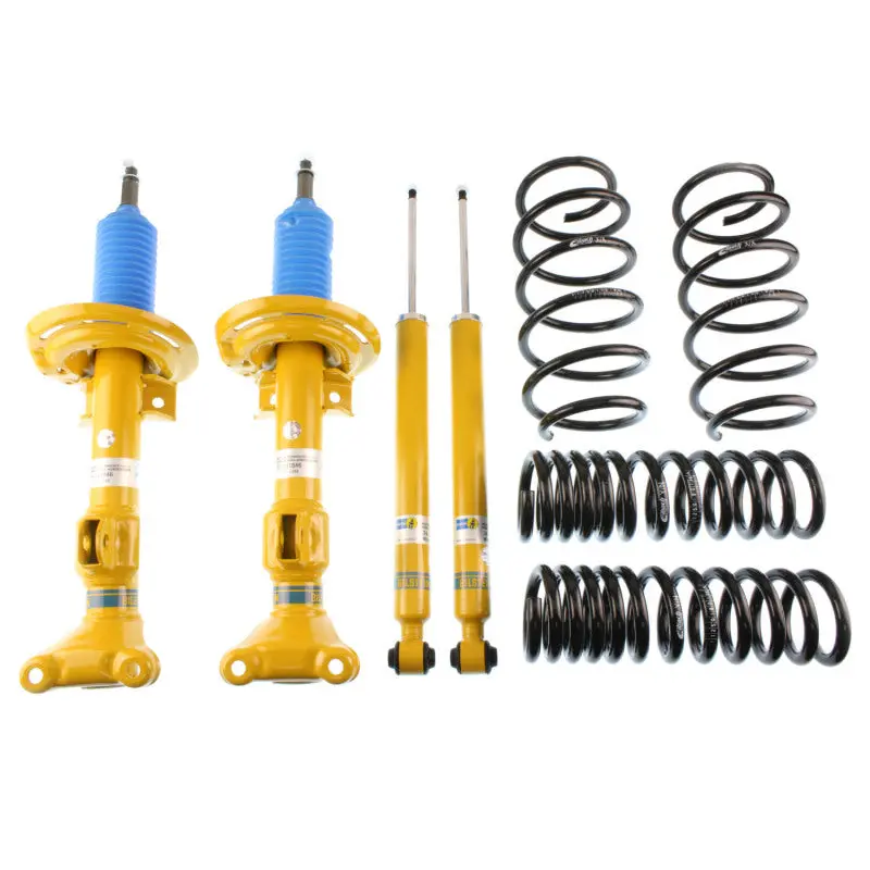 Bilstein B12 2012 Mercedes-Benz C250 Luxury Sedan Front And Rear Suspension Kit 1