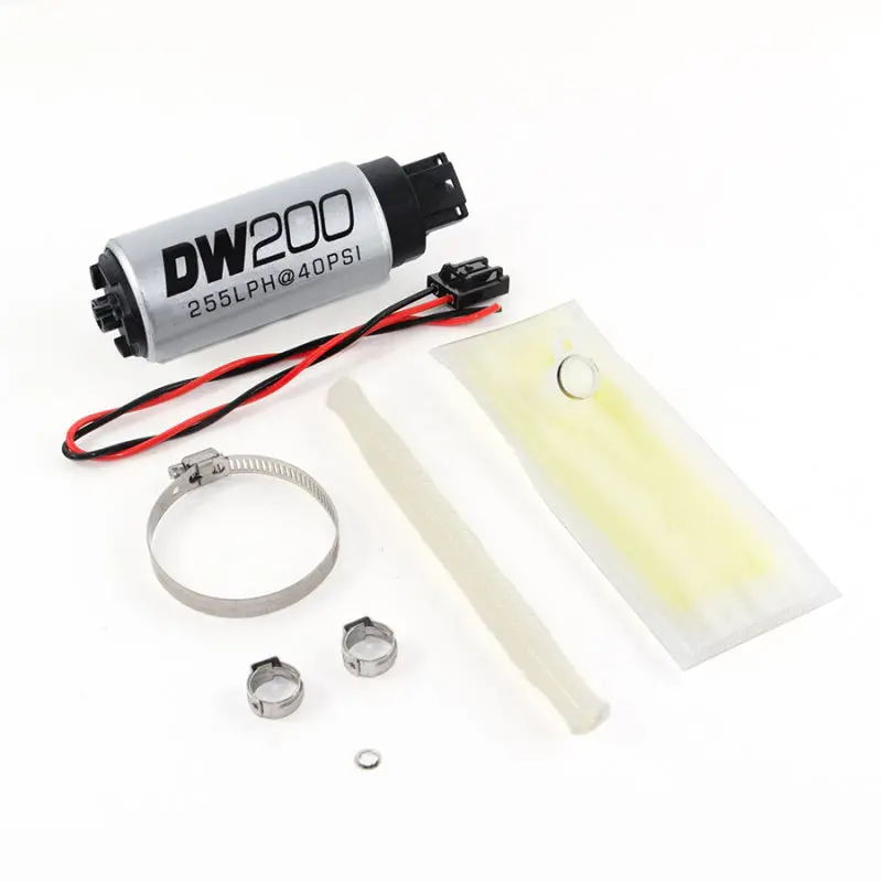 Deatschwerks 92-95 Bmw E36 325I Dw200 255 Lph In-Tank Fuel Pump W/ Install Kit 1