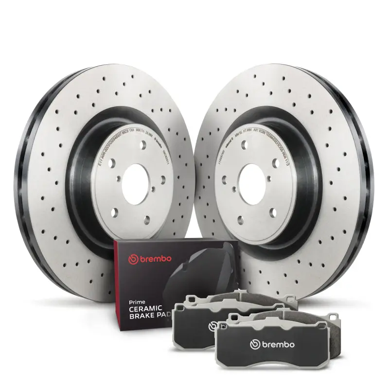 Brembo Oe 01-07 Porsche 911/09-12 911 Front Disc Brake Kit 1