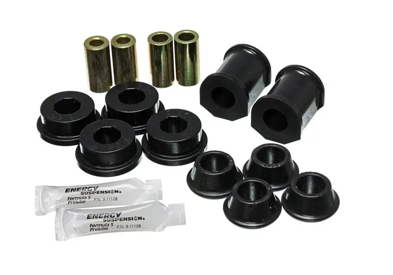 Energy Suspension 71-7/73 Vw Super Beetle (Cast) Black Front Control Arm Bushing Set 1