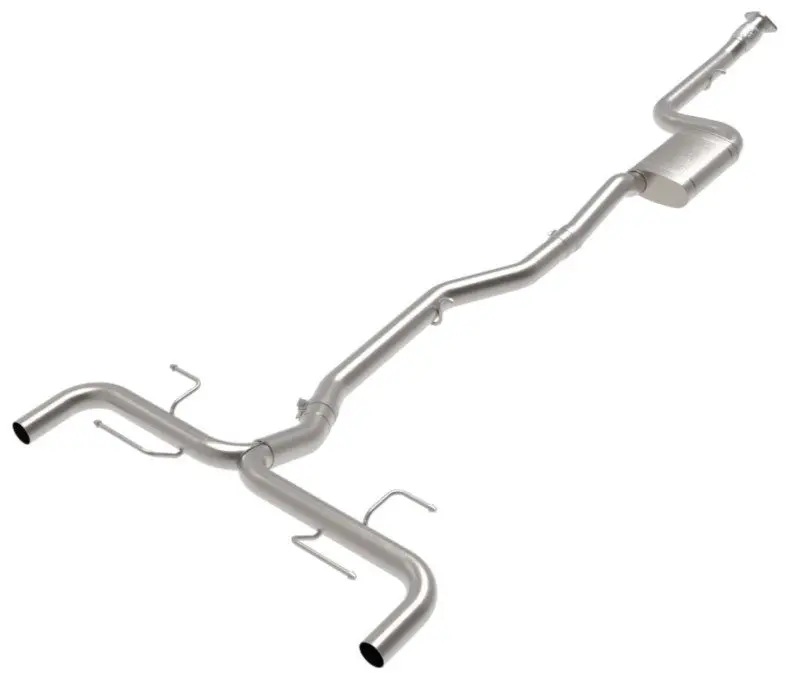 Afe 17-21 Alfa Romeo Giulia L4-2.0L (T) Mach Force-Xp 2In To 2-1/2In 304Ss Cat-Back Exhaust 1
