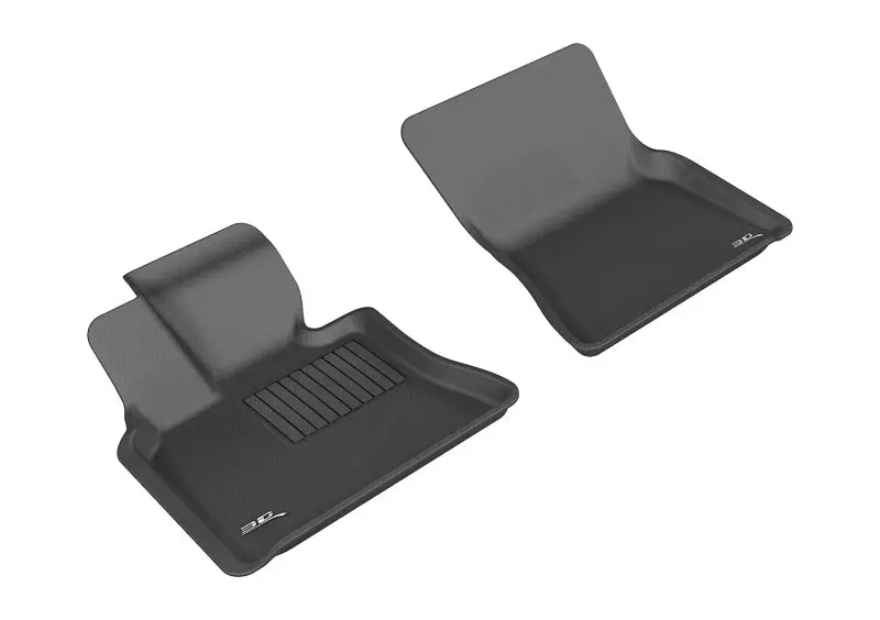 3D Maxpider 2007-2013 Bmw X5/X6 E70/E71 Kagu 1St Row Floormat - Black 1