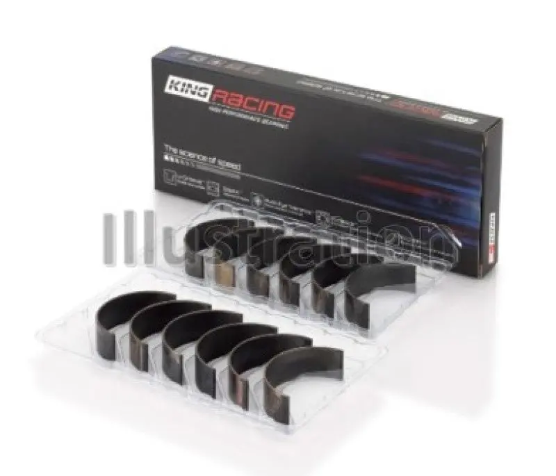 King Engine Bearings Porsche 911/914 2.0L/2.2L (Size .026) Connecting Rod Bearings (Set Of 6) 1