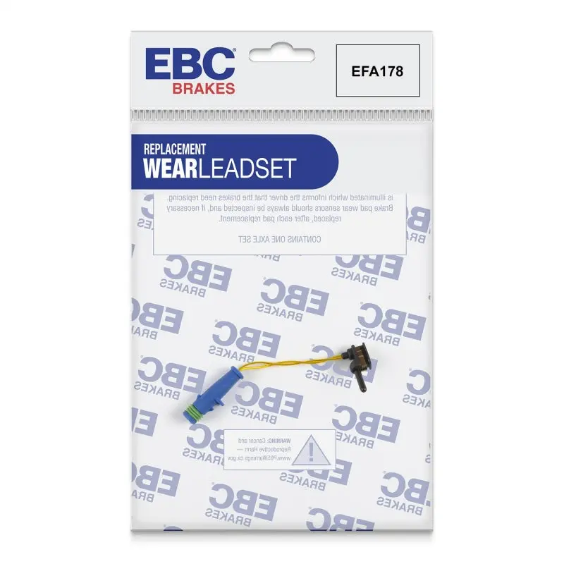 Ebc 2012-2013 Mercedes-Benz B200 2.0L Turbo Front Wear Leads 1
