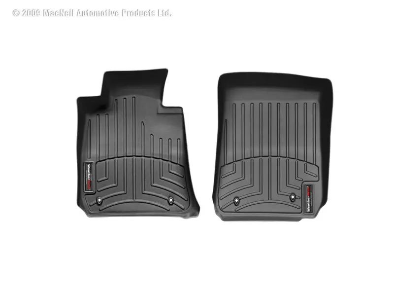 Weathertech 06-12 Bmw 3-Series Front Floorliner - Black 1