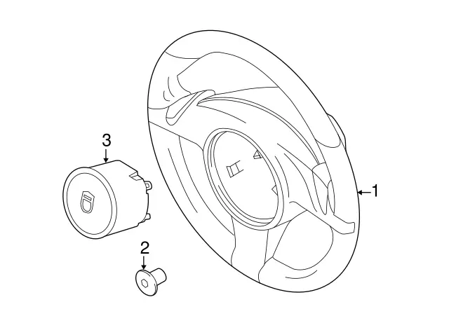911/Macan/Cayman/Boxster Multifunction Steering Wheel 1
