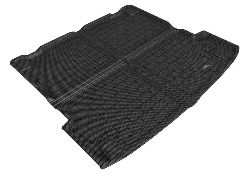 3D Maxpider 20-21 Bmw X6 (G06) With Spare Tire Kagu Cross Fold Cargo Liner - Black 1