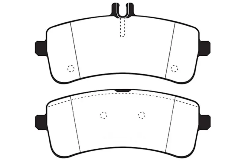 Ebc 2015+ Mercedes-Benz C63 Amg (W205) Yellowstuff Rear Brake Pads 1