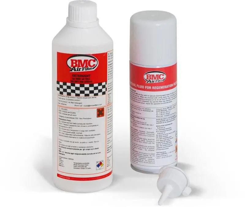 Bmc Complete Filter Washing Kit - 500Ml Detergent & 200Ml Oil Spray (Aerosol) 1