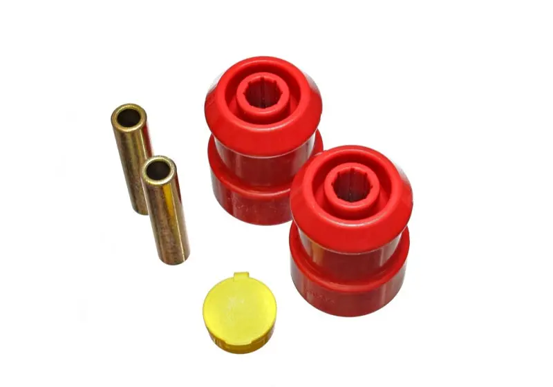 Energy Suspension 93-99 Vw Cabrio/Golf Iii/Gti/Jetta Iii Red Rear End Axle Beam Bushing Set 1