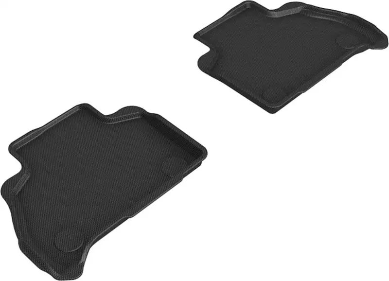 3D Maxpider 19-22 Bmw X7 (G07) Kagu 2Nd Row Floormats - Black 1
