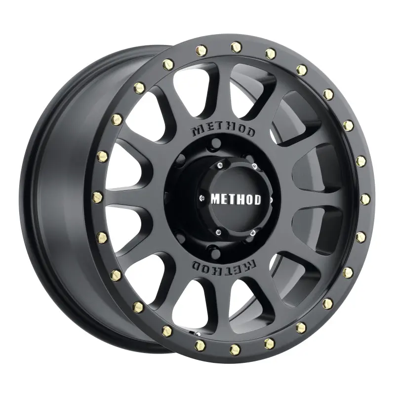 Method Mr305 Nv 18X9 +18Mm Offset 8X6.5 130.81Mm Cb Matte Black Wheel 1