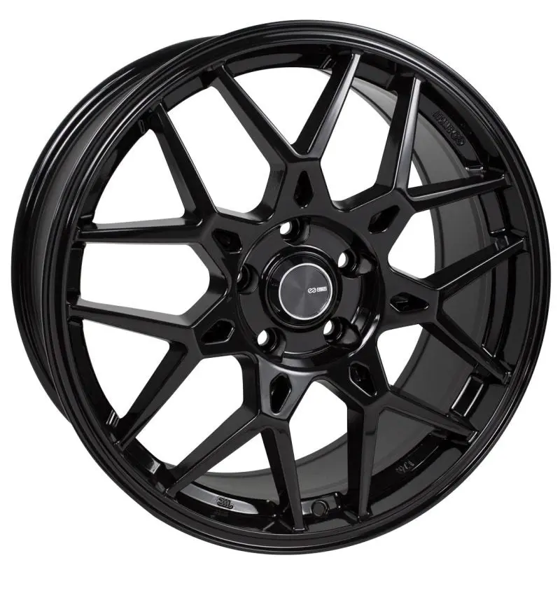 Enkei Pdc 18X8 5X100 45Mm Offset 72.6Mm Bore Black Wheel 1