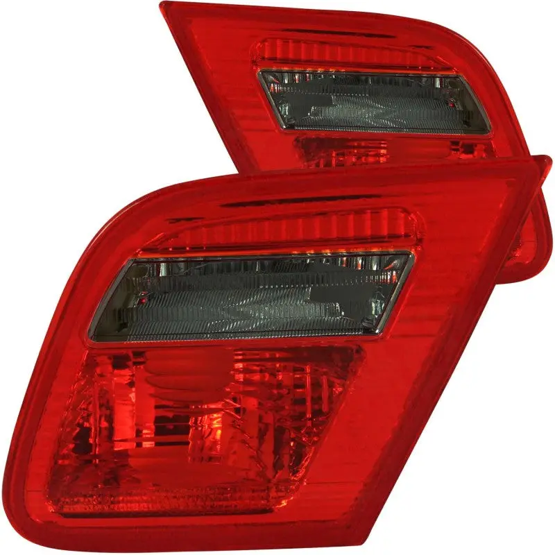Anzo 2000-2003 Bmw 3 Series E46 Taillights Red/Smoke - Inner 1