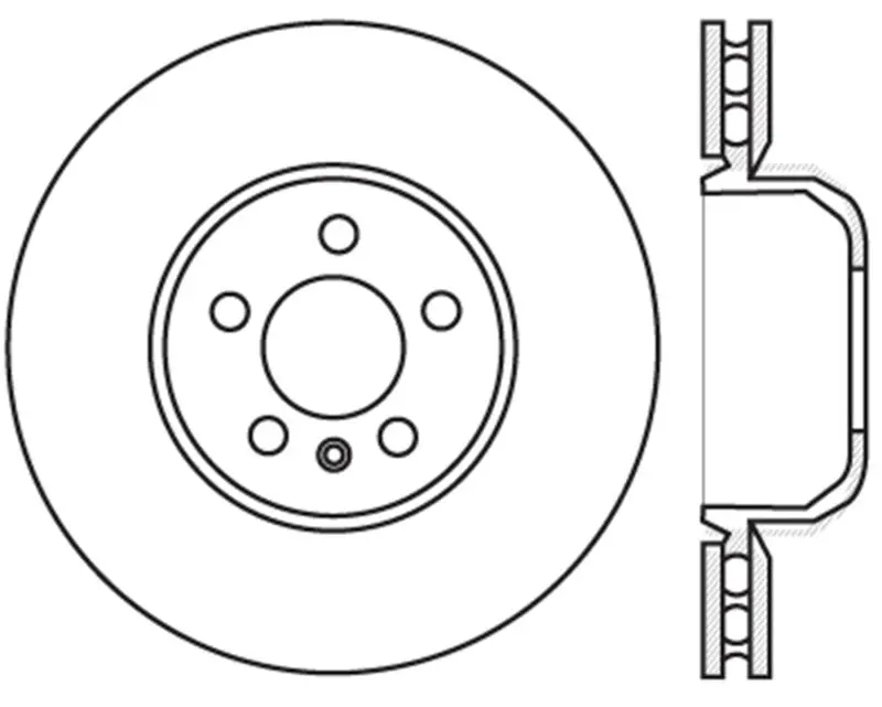 Stoptech Drilled Sport Brake Rotor 1