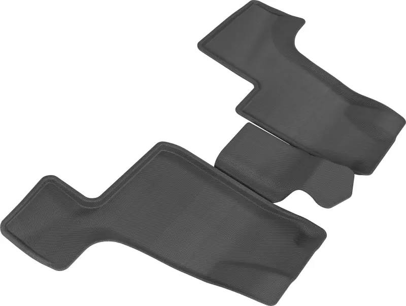 3D Maxpider 20132018 Mercedes-Benz Gls-Class/Gl-Class X166 Kagu 3Rd Row Floormats - Black 1