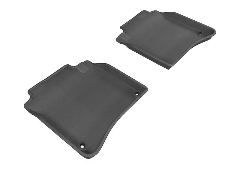 3D Maxpider 2014-2019 Mercedes-Benz S-Class W222 Kagu 2Nd Row Floormats - Black 1