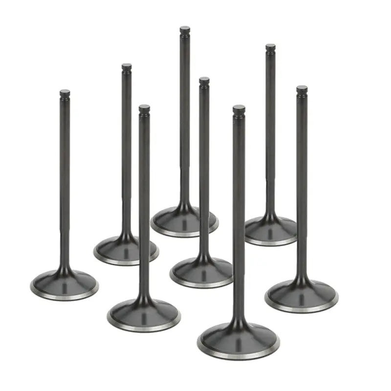 Supertech Bmw S14 37X6.96X123mm Flat Black Nitrided Intake Valve - Set Of 8 1