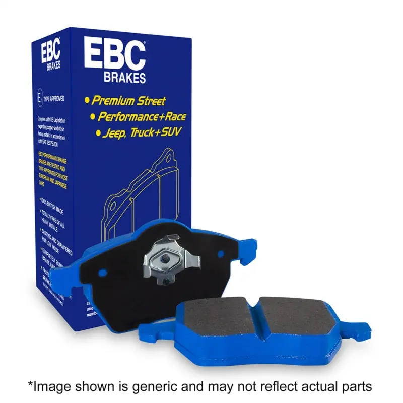 Ebc 19-23 Audi Rs6 C8 / Rs7 4G9 4.0 Twin Turbo Bluestuff Front Brake Pads 1