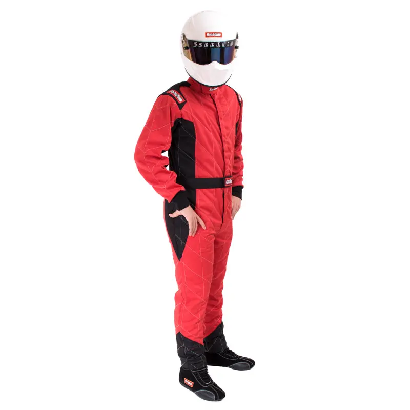 Racequip Red Chevron-5 Suit Sfi-5 - Large 1