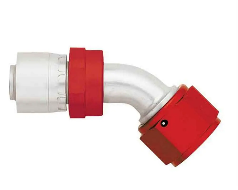 #4 45 Deg Crimp Fitting 1