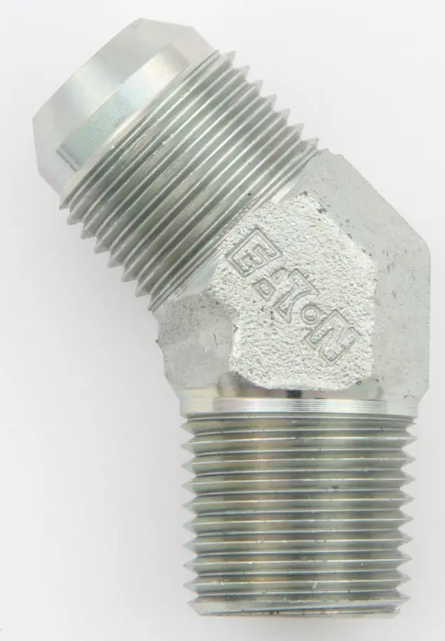 45 Male Elbow #10 To 1/2 Npt Steel Fitting 1