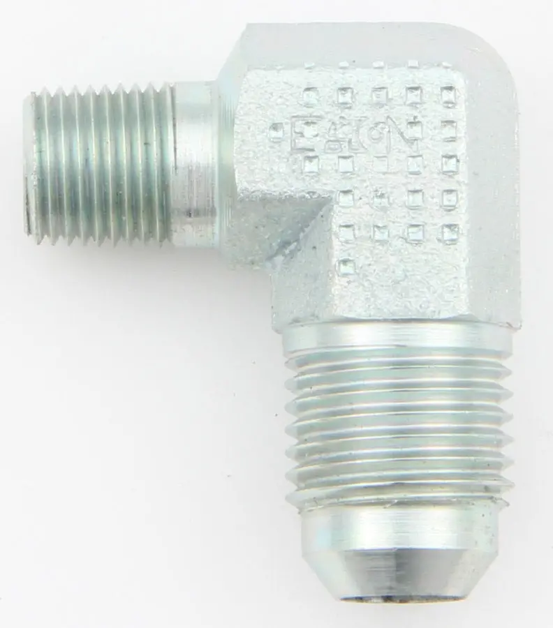 90 Male Elbow #10 To 3/8 Npt Steel Fitting 1