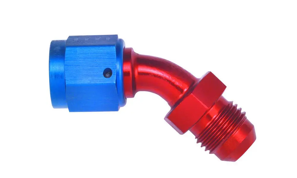 #10 Male To #10 Female 45 Deg Swivel Fitting 1