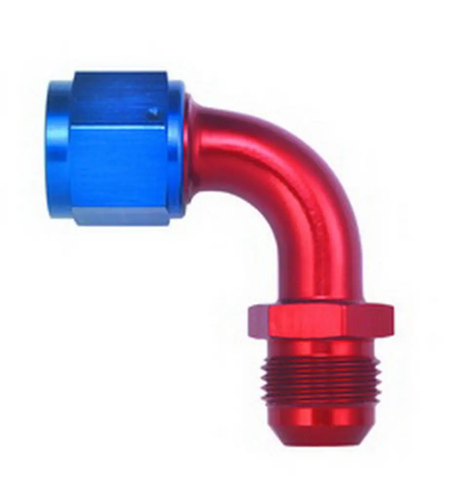 #12 Male To #12 Female 90 Deg Swivel Fitting 1