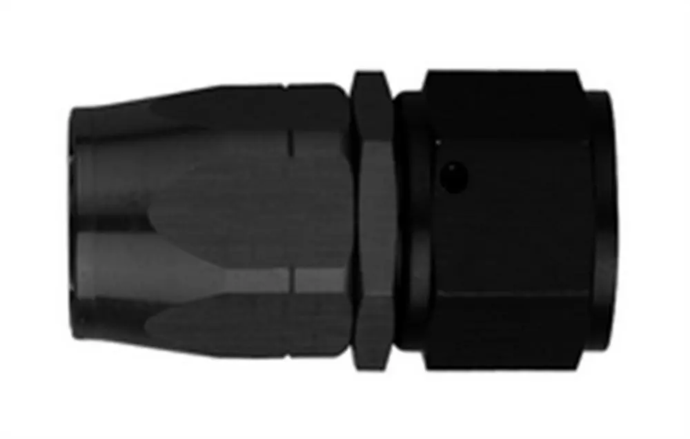 #10 Str Hose End Black 1