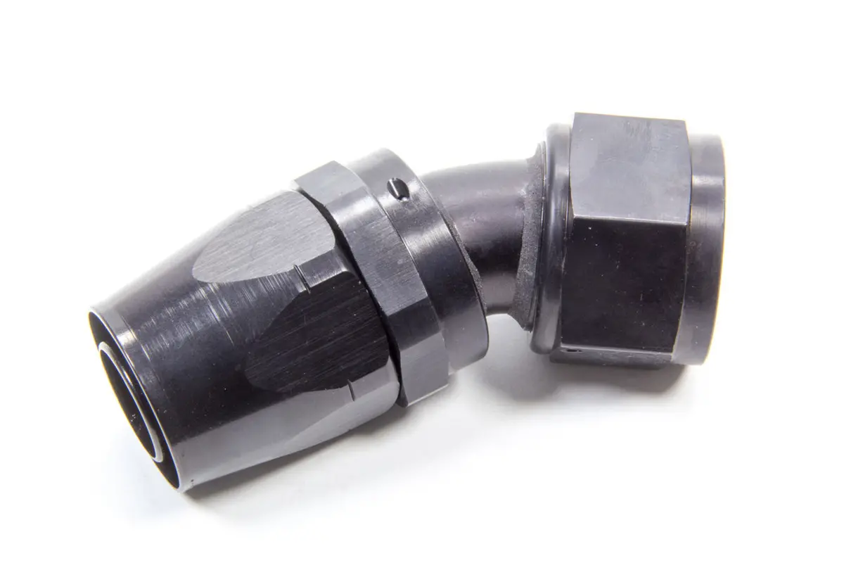 #16 30 Deg Hose End Black 1