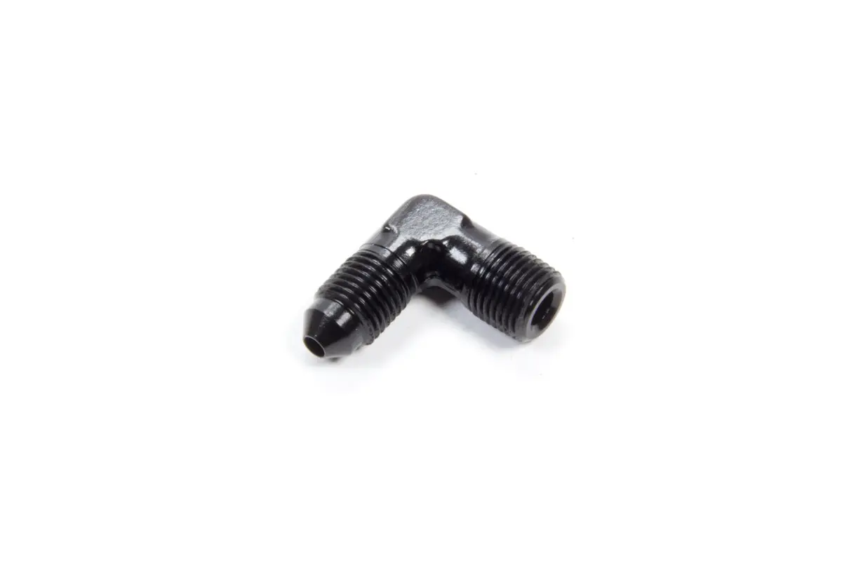 90 Deg Alum #3 Flare 1/8 In Black 1