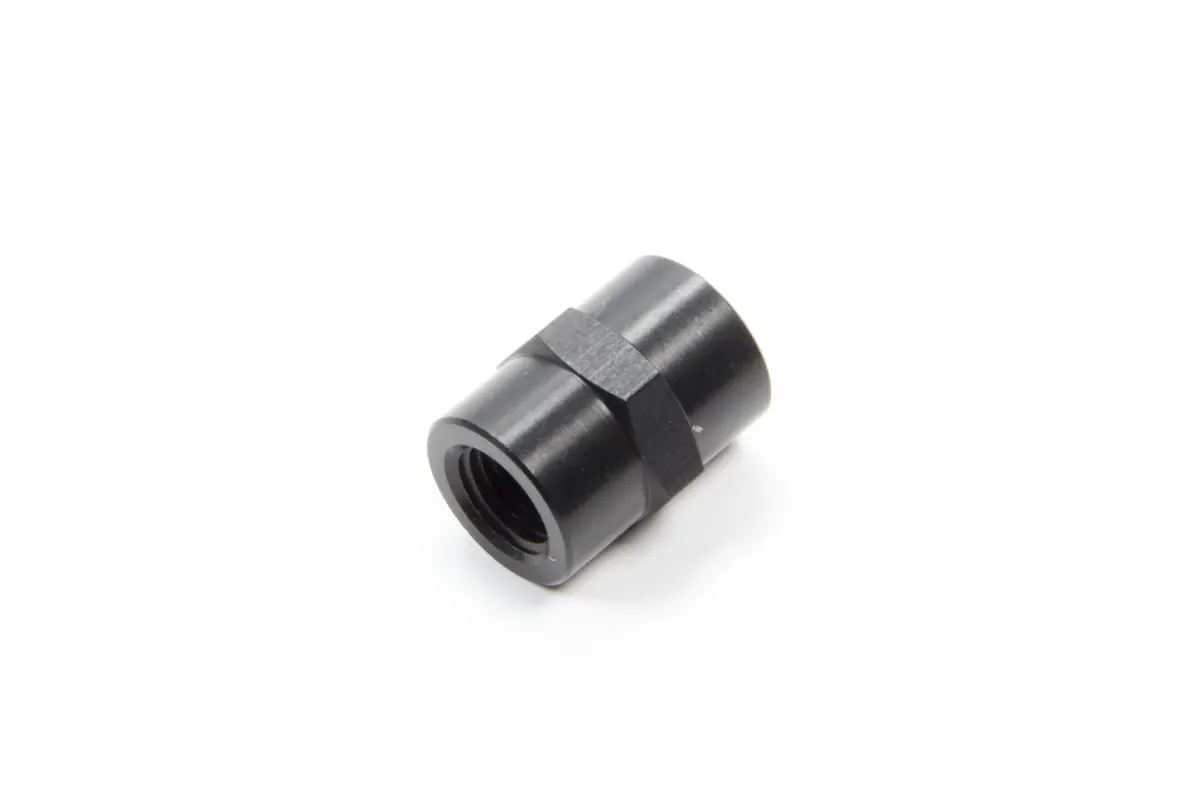 1/4In Alum Pipe Coupler Black 1