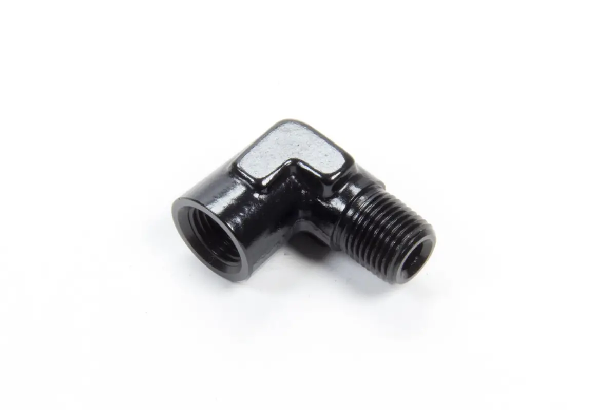 90 Deg Male/Female Pipe Elbow Black 1